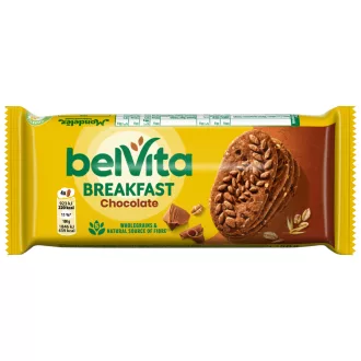 Belvita kakaós, gabonás keksz csokoládédarabokkal 50g