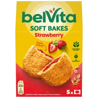 Belvita Softy keksz 5x50g epres MP