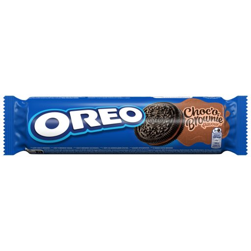 Oreo Choc'o Brownie Kakaós Töltelékkel Töltött Kakaós Keksz 154 G