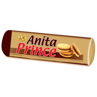 Anita Prince töltött keksz 125g kakaós krémmel