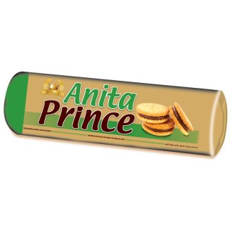 Anita Prince töltött keksz 125g mogyoró ízű krémmel