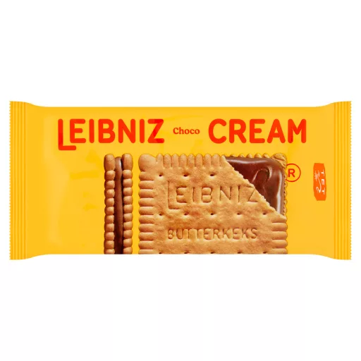 Leibniz vajas keksz csokoládés krémmel töltve 190 g