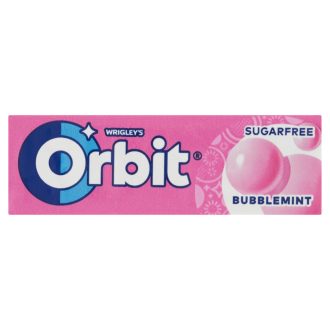   Orbit Bubblemint gyümölcs- és mentaízű cukormentes rágógumi édesítőszerrel 14 g