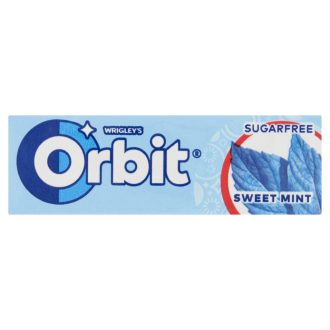   Orbit Sweetmint mentaízű cukormentes rágógumi édesítőszerrel 14 g