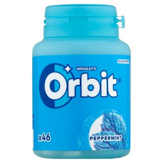   Orbit Peppermint mentaízű cukormentes rágógumi édesítőszerrel 64 g