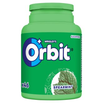   Orbit Spearmint mentaízű cukormentes rágógumi édesítőszerrel 64 g