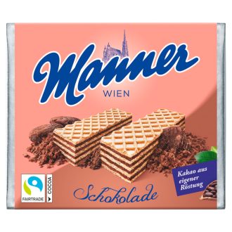   Manner csokoládékrémmel töltött ropogós ostyaszeletek 75 g