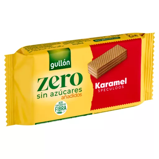 Gullón karamellás nápolyi édesítőszerrel 63 g