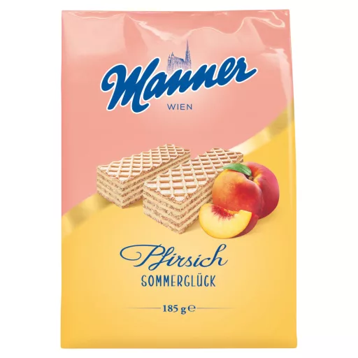 Manner nyári ostya 185g őszibarackos