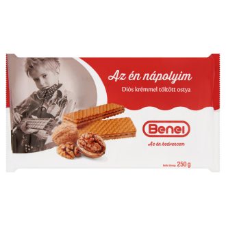 Benei diós krémmel töltött ostya 250 g