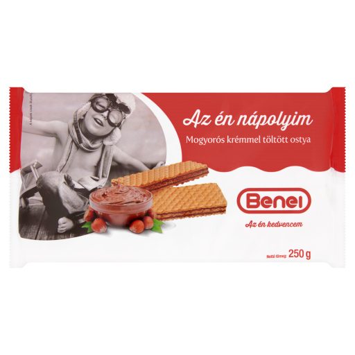 Benei mogyorós krémmel töltött ostya 250 g