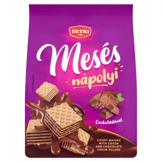   Detki Mesés Nápolyi kakaós-csokoládés krémmel töltött ostya 180 g