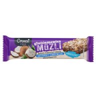   Cornexi müzliszelet 25g kókuszos kakaós tejbevonó talppal, édesítőszerrel, HCN, GM