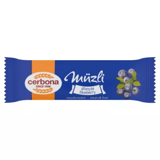 Cerbona áfonyás müzliszelet 20 g
