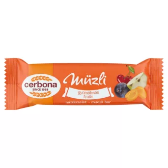 Cerbona gyümölcsös müzliszelet 20 g