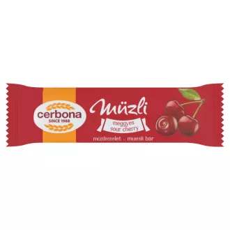 Cerbona meggyes müzliszelet 20 g