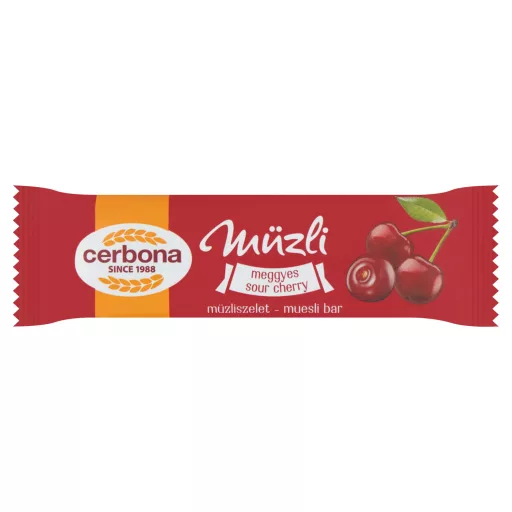 Cerbona meggyes müzliszelet 20 g