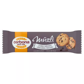 Cerbona csokis-kekszes müzliszelet 20 g