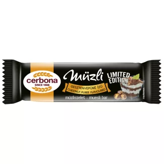 Cerbona müzliszelet 20g gesztenyepüré