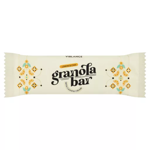Viblance granola szelet 55g citrom és chia gluténmentes