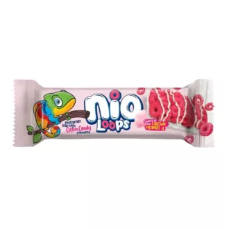   Nio gabonapehely-szelet 23g vattacukor ízesítésű fehér bevonóval Loops