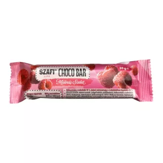 Szafi Life Choco bar szelet 30g málnás gluténmentes