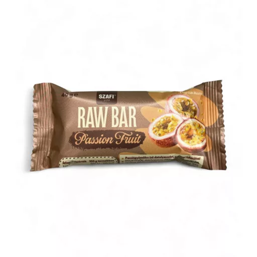 Szafi Life proteines raw bar szelet 40g passion fruit gluténmentes