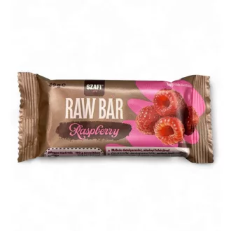   Szafi Life proteines raw bar szelet 40g raspberry gluténmentes