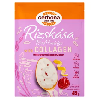   Cerbona málnás-citromos rizskása kollagénnel és inulinnal 45 g