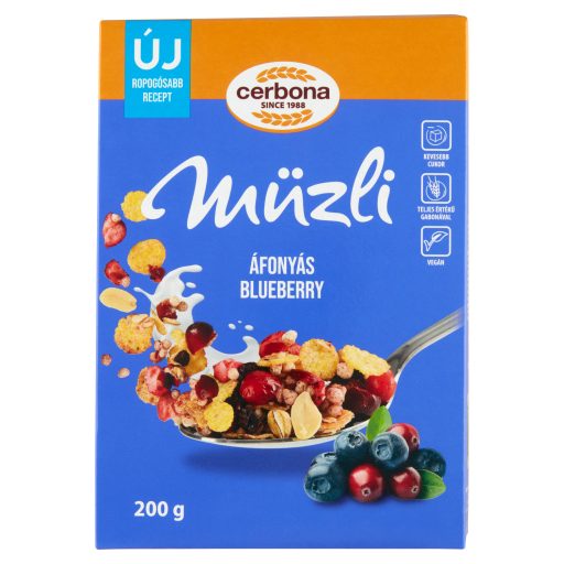 Cerbona áfonyás müzli 200 g