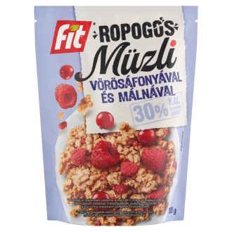 Fit ropogós müzli vörösáfonyával és málnával 200 g
