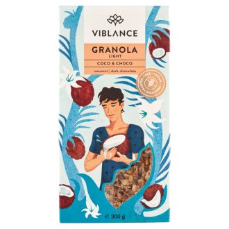 Viblance kókuszos csokoládés granola 300 g