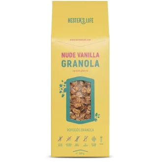 Hester's life granola 320g nude vanilla gluténmentes