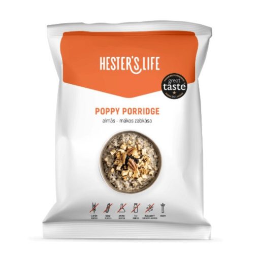 Hester's life zabkása 50g almás-mákos gluténmentes