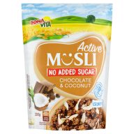   Bonavita Active ropogós müzli csokoládéval és kókuszreszelékkel 300 g