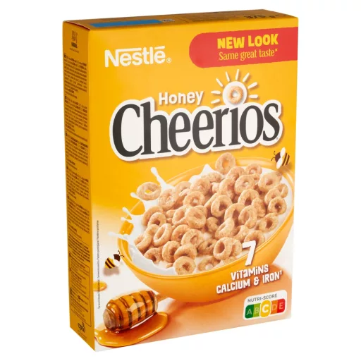 Nestlé Cheerios mézes, ropogós gabonakarika vitaminokkal és ásványi anyagokkal 375 g