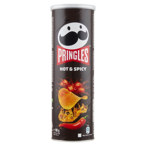 Pringles csípős ízesítésű sós snack 165 g