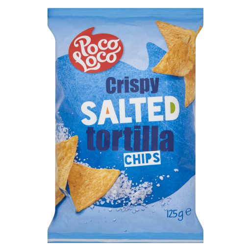 Poco Loco enyhén sózott kukoricachips 125 g