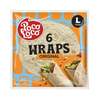 Poco Loco Original Tortilla 8 db 320 g