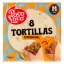Poco Loco Original tortilla búzalisztből 8 db 320 g