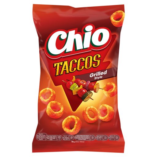 Chio Taccos grilles ízű búza-burgonyasnack 65 g
