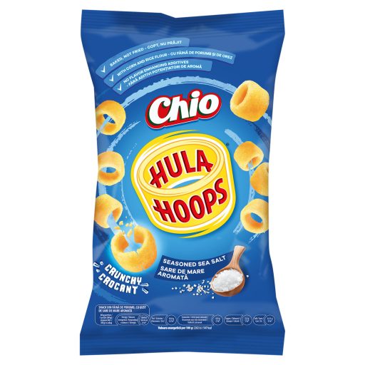 Chio Hula Hoops kukoricasnack 70g fűszeres tengeri sós