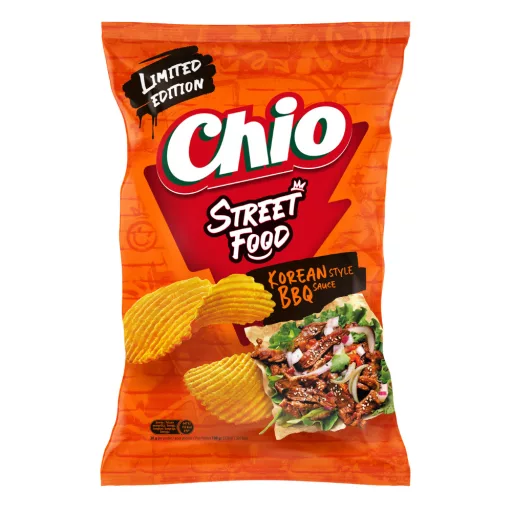 Chio burgonyachips 120g Street Food Korean BBQ Sauce