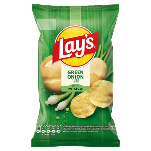Lay's újhagymás ízű burgonyachips 60 g
