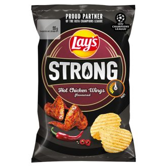   Lay's Strong burgonyachips csípős húsos jellegű ízesítéssel 55 g