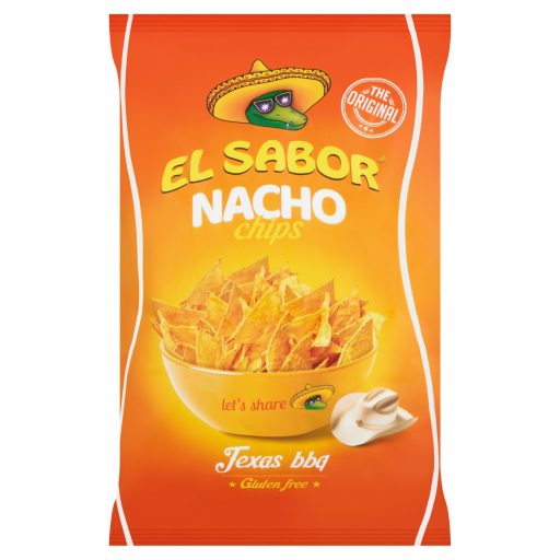 El Sabor barbeque ízesítésű nacho chips 100 g
