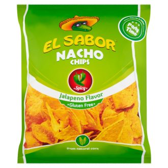 El Sabor nacho chips jalapeno ízesítéssel 225 g