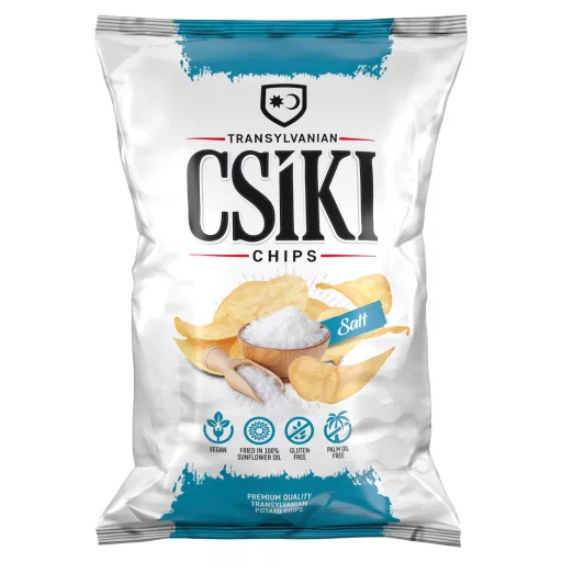 Csíki Csipsz sós burgonyacsipsz 125 g