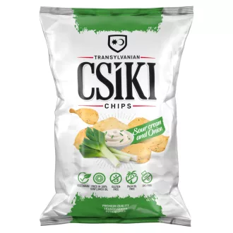   Csíki Csipsz hagymás-tejfölös ízesítésű burgonyacsipsz 125 g