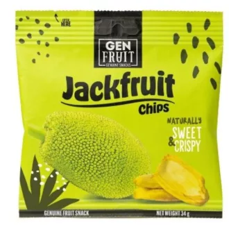 Gen Fruit jackfruit chips 34g 